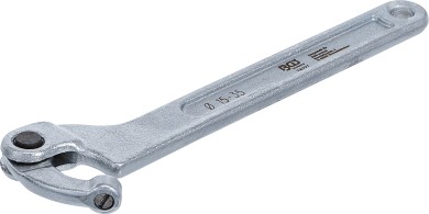 Csuklós horgas kulcs csappal | 15 - 35 mm 