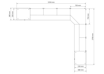 Schrankwand-System | Werkstatt | Holz | 8 Module 