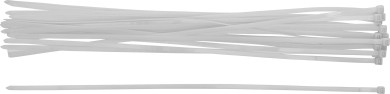 Kabelbinder-Sortiment | weiß | 8,0 x 600 mm | 20-tlg. 