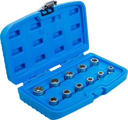 Screw and Nut Extractor Set | 10 mm (3/8") | Metric | 11 pcs. 
