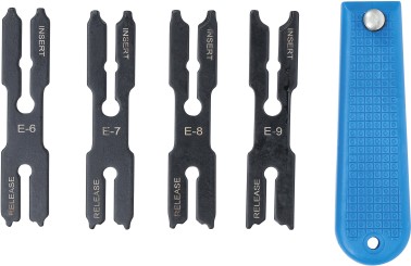 Set di utensili per anelli tipo E/di sicurezza | "4-IN-1" 