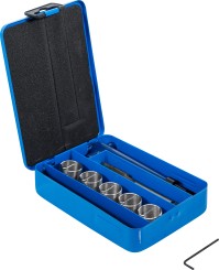 Kit de reparação de roscas | M20 x 1,5 mm | 7 peças 