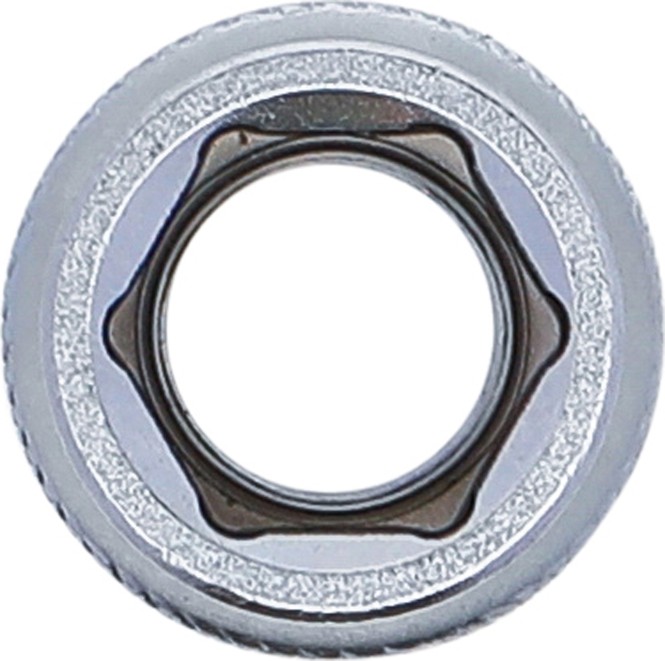 Douille BGS 22909 - Six Pans 9mm, Empreinte 1/2", Chromée, Pour Clé à Douille