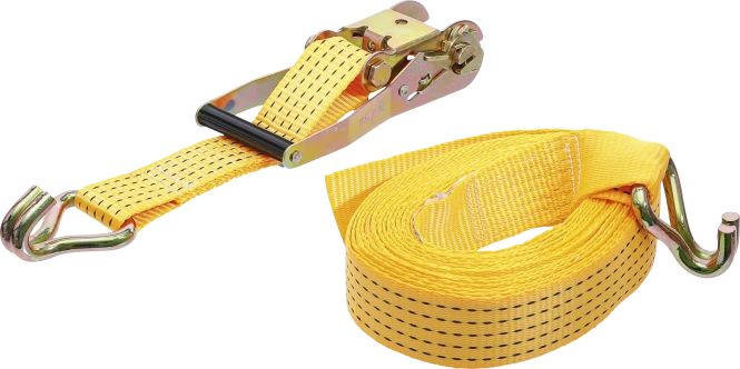 Spanriemen 4 stuks, 2,5 m spanbanden met klemsluiting, sjorbanden