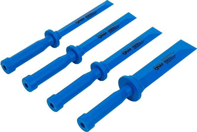 Conjunto de raspadores de plástico | 19 - 22 - 25 - 38 mm de largura | 4 peças 
