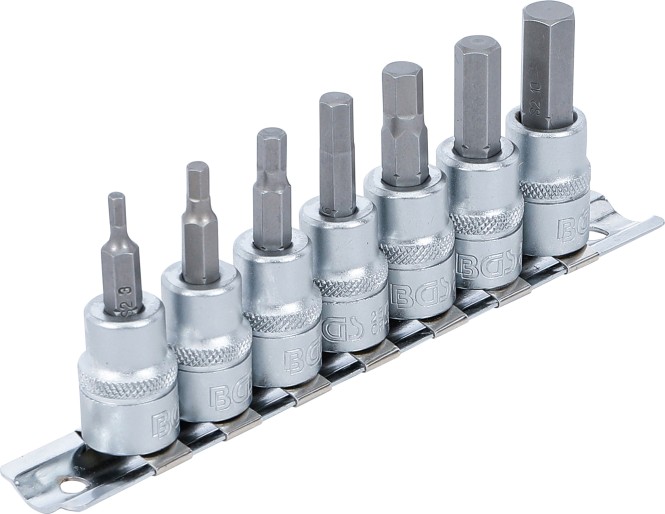 TORX BIT Socket Set 1/4\" & 3/8\" Drive T10 To T60 Star Bits Sockets TRX Torks HD