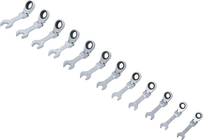 BGS technic | Jeu de clés mixtes | coudées | 8 - 27 mm | 17 pièces | purchase online