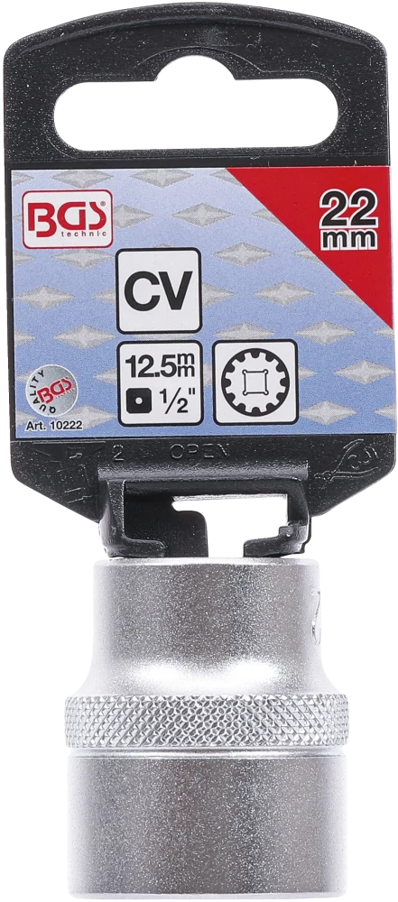Dugókulcs - Gear Lock | 12,5 mm (1/2") | 22 mm
