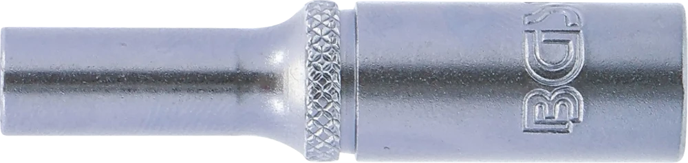 Dugókulcs, hatszögletű, mély | 6,3 mm (1/4") | 5 mm