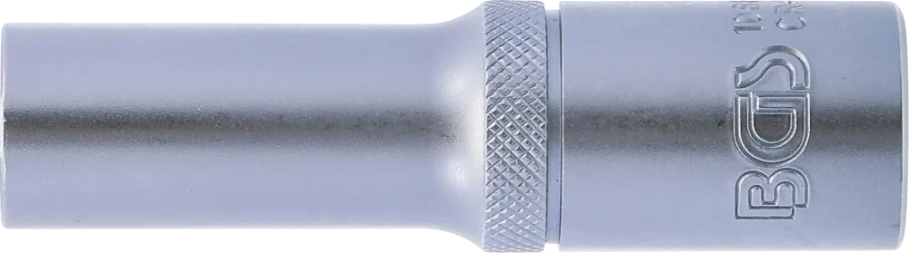 Dugókulcs, tizenkétszögletű, mély | 12,5 mm (1/2") | 12 mm