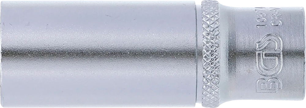 Dugókulcs, hatszögletű, mély | 6,3 mm (1/4") | 1/2"
