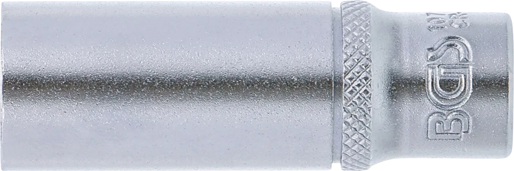 Dugókulcs, tizenkétszögletű, mély | 6,3 mm (1/4") | 12 mm