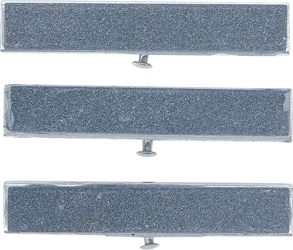 Tartalék szorítópofák honolószerszámhoz BGS 1156 | 50 mm-es pofák | K 220 | 3 darabos