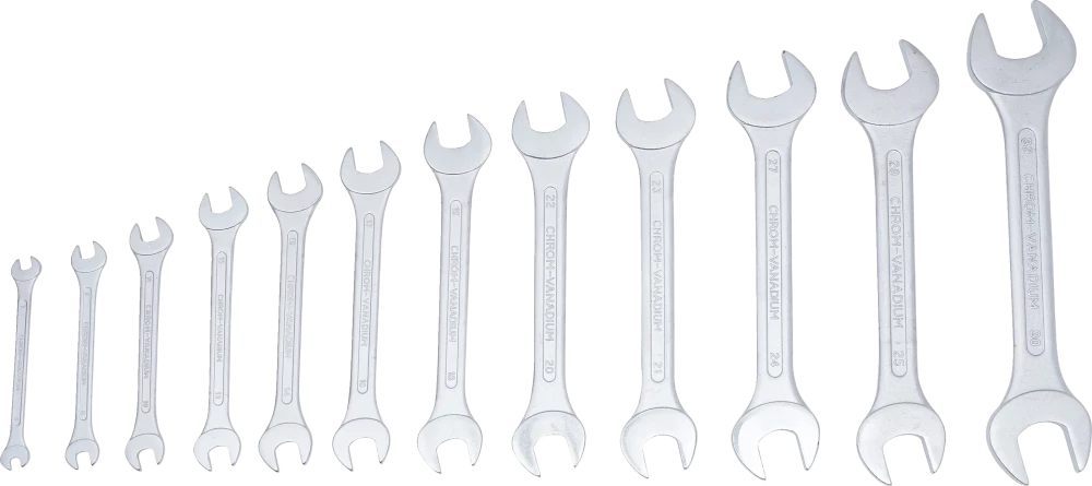 Villáskulcskészlet | 6 x 7 - 30 x 32 mm | 12 darabos