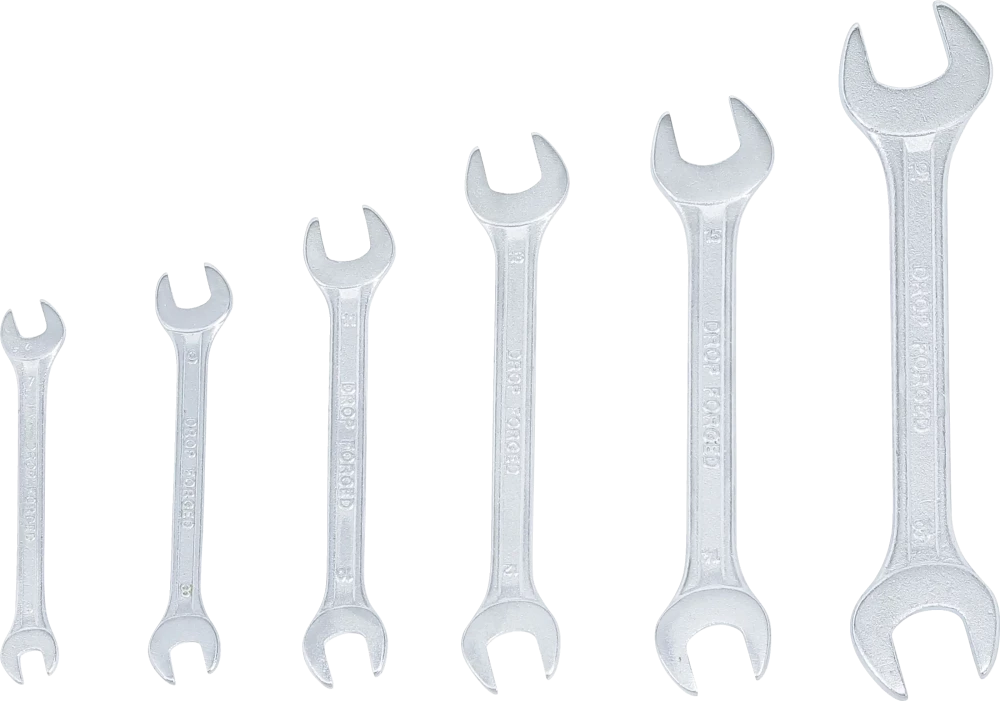 Villáskulcskészlet | 6 x 7 - 18 x 19 mm | 6 darabos