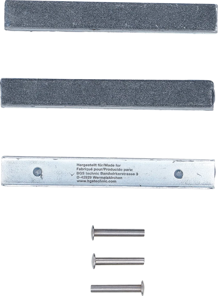 Tartalék szorítópofák honolószerszámhoz BGS 74238 | 75 mm-es pofák | K 280 | 3 darabos