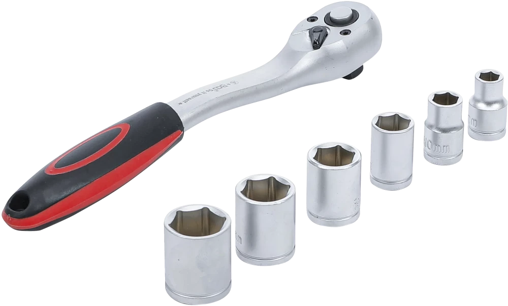 Dugókulcskészlet | 10 mm (3/8") | 8 - 19 mm | 7 darabos