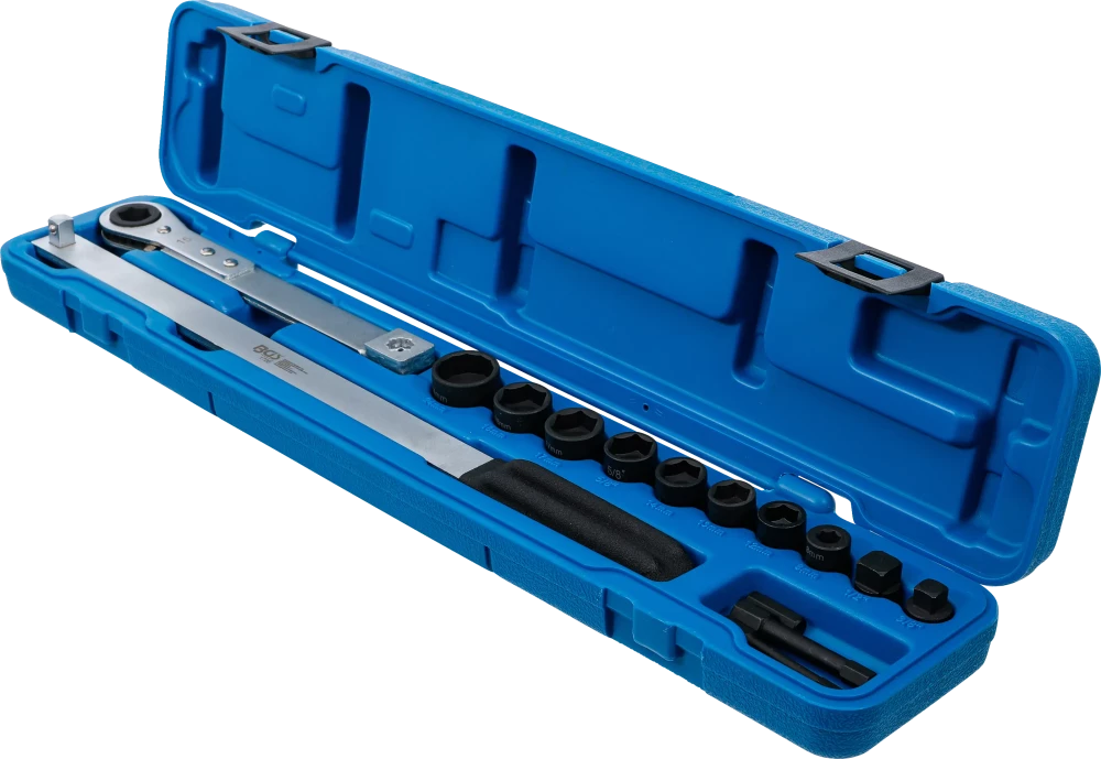 Bordás ékszíj be- és kiszerelőkészlet | 10 mm (3/8") + 12,5 mm (1/2")