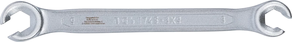 Chave de luneta dupla aberta | 8 x 9 mm 8 mm | 9 mm