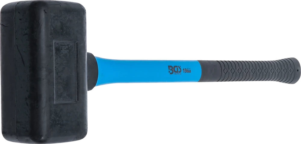 Műanyag kalapács | üvegszálas nyél | visszaütésmentes | Ø 70 mm | 2100 g