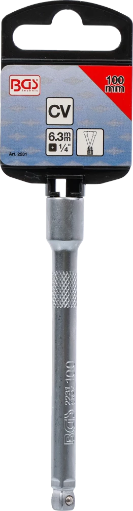 Billenős hosszabbító | 6,3 mm (1/4") | 100 mm