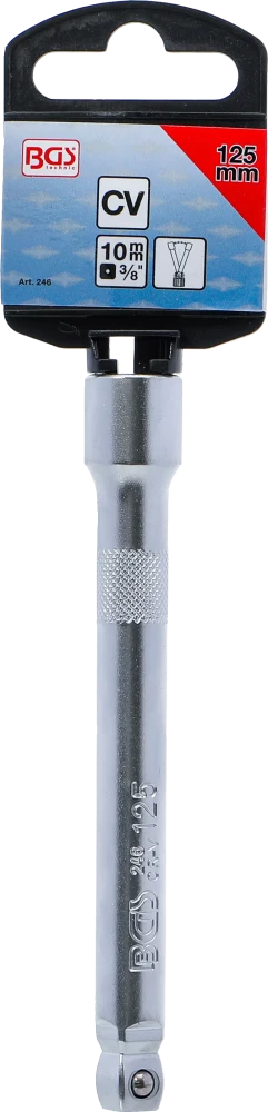 Billenős hosszabbító | 10 mm (3/8") | 125 mm