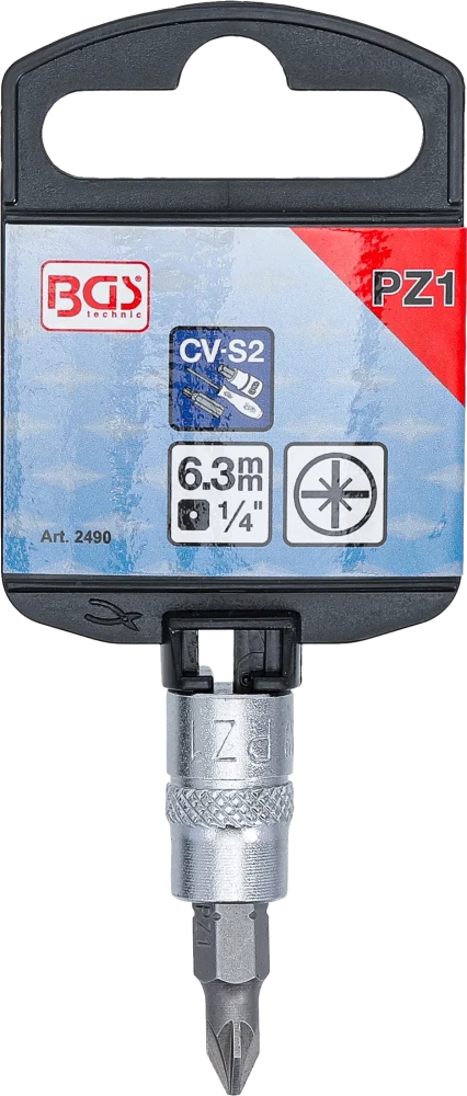 Behajtófej | 6,3 mm (1/4") | Csillag PZ1