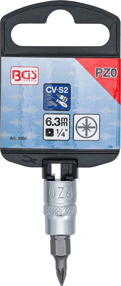 Behajtófej | 6,3 mm (1/4") | Csillag PZ0
