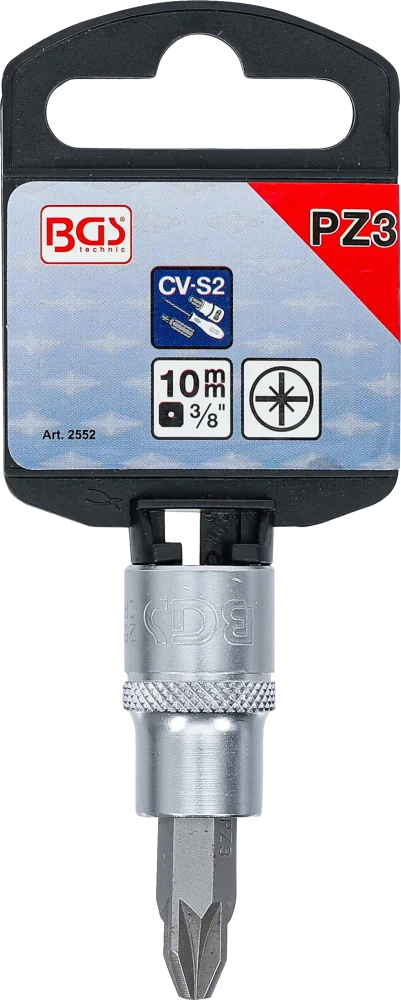 Behajtófej | 10 mm (3/8") | Csillag PZ3