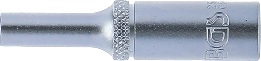 Dugókulcs, Super Lock, mély | 6,3 mm (1/4") | 4 mm