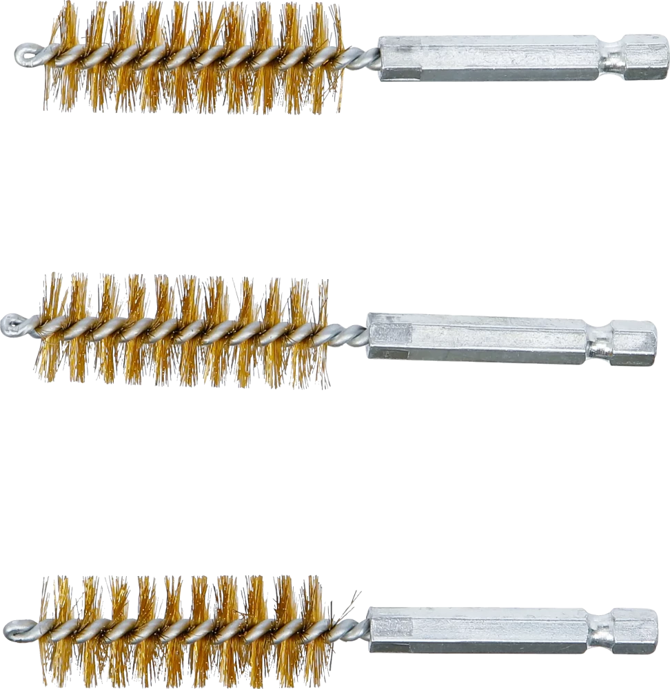 Sárgarézkefe | 17 mm | 6,3 mm (1/4") | 3 darabos