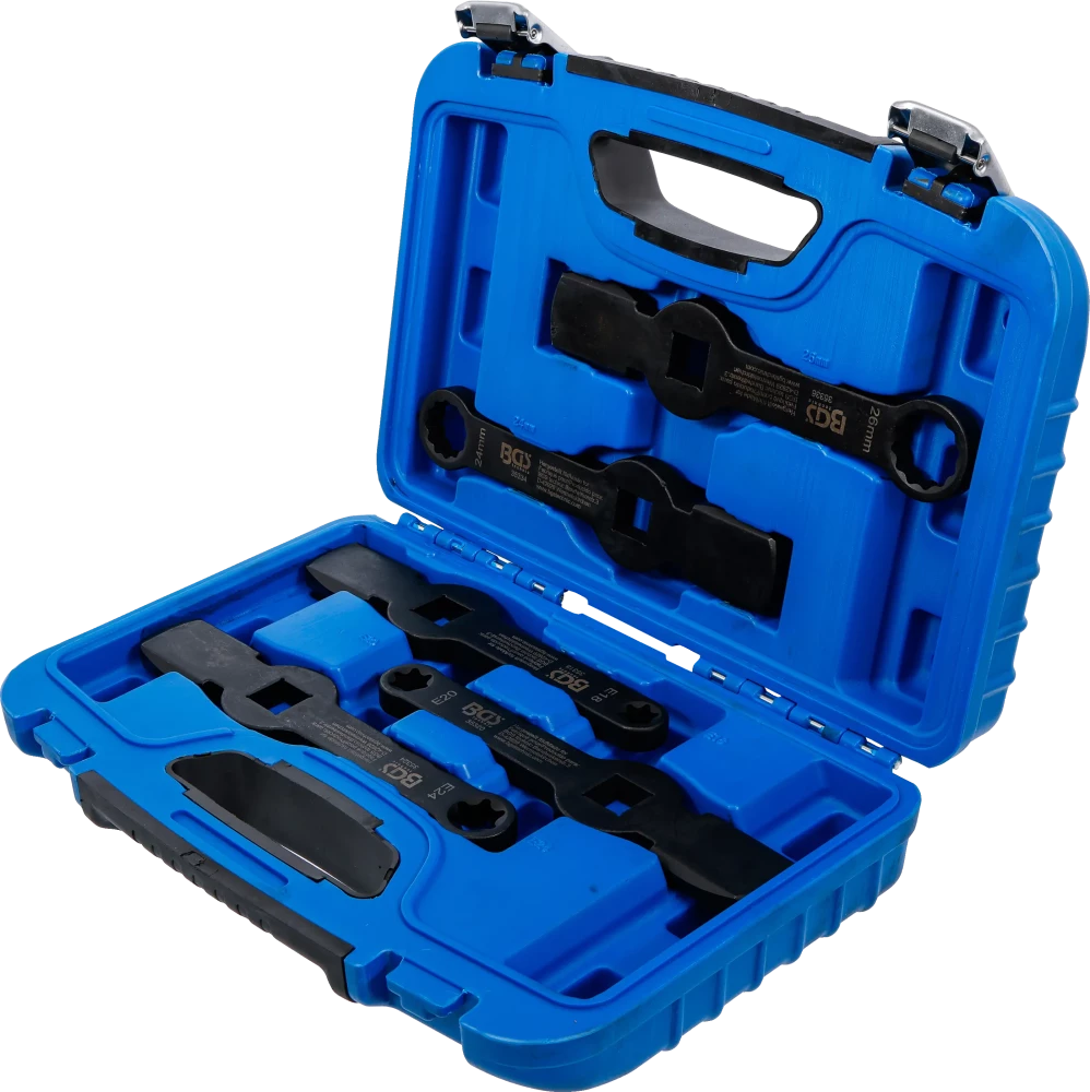 Ütő csillagkulcs-készlet | tizenkétszögletű / E-profil (Torx) | 5 darabos