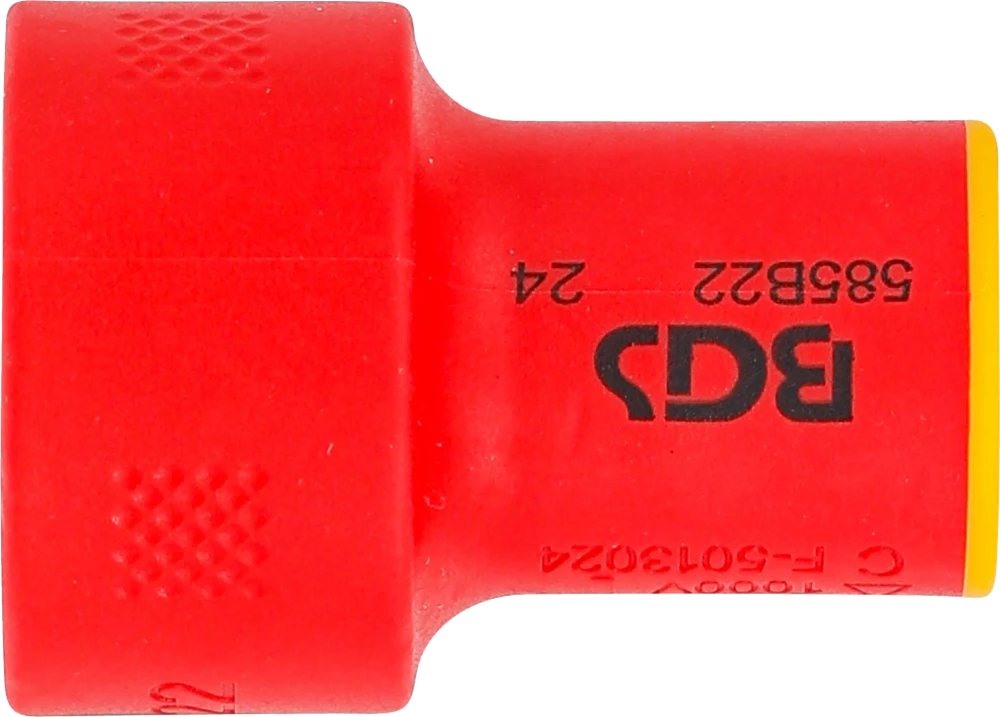 VDE dugókulcs hatszögletű | 10 mm (3/8") | 22 mm