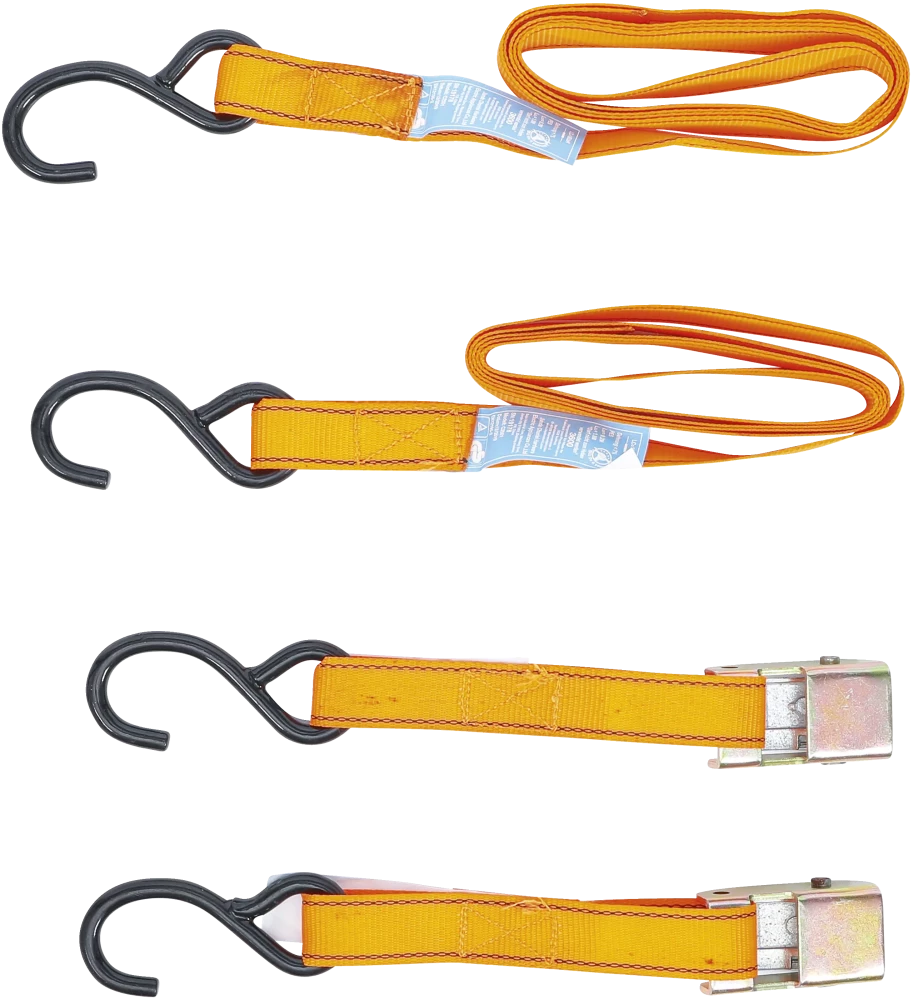 Rakományrögzítő készlet | 2 m x 25 mm | 2 darabos