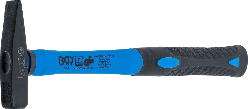Lakatoskalapács | üvegszálas nyéllel | DIN 1041 | 100 g