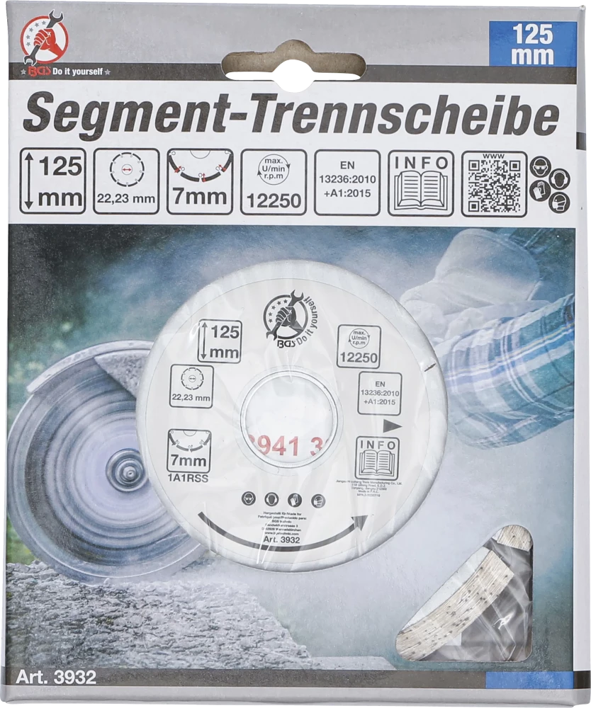 Szegmentált vágókorong | Ø 125 mm