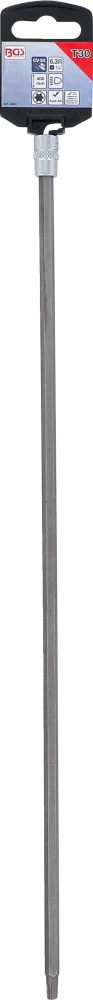 Behajtófej | Hossz 400 mm | 6,3 mm (1/4") | T-profil (Torx) T30