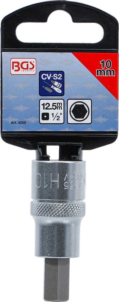 Behajtófej | 12,5 mm (1/2") | Belső hatszögletű 10 mm