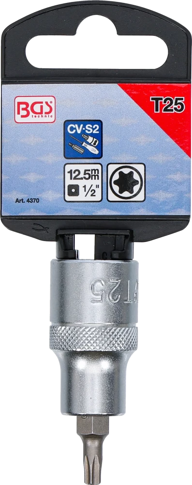 Behajtófej | 12,5 mm (1/2") | T-profil (Torx) T25