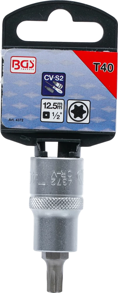 Behajtófej | 12,5 mm (1/2") | T-profil (Torx) T40