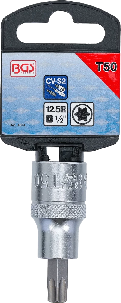Behajtófej | 12,5 mm (1/2") | T-profil (Torx) T50