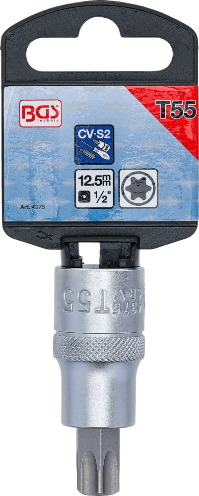 Behajtófej | 12,5 mm (1/2") | T-profil (Torx) T55