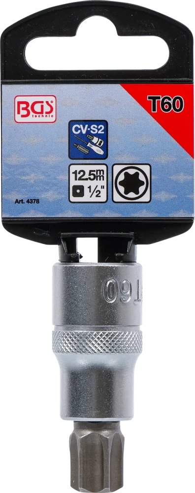 Behajtófej | 12,5 mm (1/2") | T-profil (Torx) T60