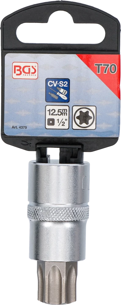 Behajtófej | 12,5 mm (1/2") | T-profil (Torx) T70