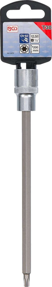 Behajtófej | 12,5 mm (1/2") | T-profil (Torx) T30