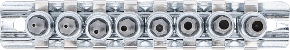 Behajtófej-készlet | 6,3 mm (1/4") | belső hat szögletű hajtás furattal 2 - 7 mm | 8 darabos