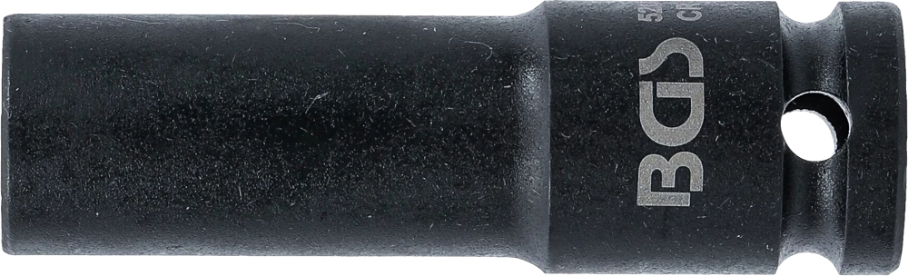 Levegős dugókulcs E-profil, mély | 12,5 mm (1/2") | E18