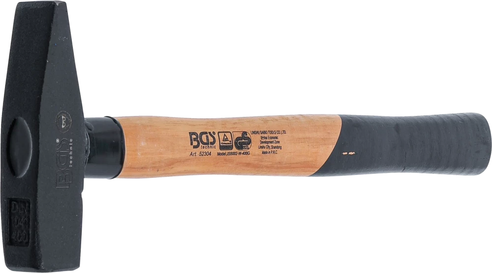 Lakatoskalapács | Hickory nyéllel | DIN 1041 | 400 g