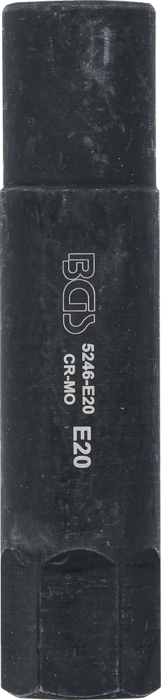 Dugókulcs E-profil, extra hosszú | Külső hatszögletű 22 mm | E20
