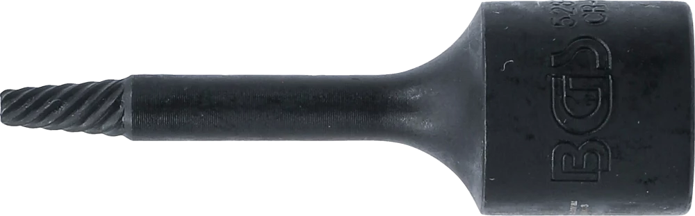 Spirálbites dugókulcsbetét / csavarkiszedő | 10 mm (3/8") | 3 mm
